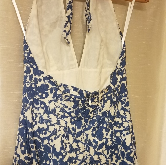 J. Crew Halter Dress in Poplin - Picture 4 of 12